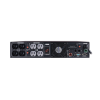 ups de 1000 va/1000 w, topología línea interactiva, entrada 120 vca nema 5 15p, onda senoidal pura, torre o rack 2 ur, con 8 tomas nema 5 15r
