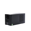 ups de 1500 va/1500 w, topología línea interactiva, entrada 120 vca nema 5 15p, onda senoidal pura, mini torre, con 8 tomas nema 5 15r