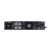 ups de 1500 va/1500 w, topología línea interactiva, entrada 120 vca nema 5 15p, onda senoidal pura, torre o rack 2 ur, con 8 tomas nema 5 15r
