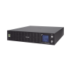 ups de 2200 va/2200 w, topología línea interactiva, entrada 220 vca tipo c20, onda senoidal pura, torre o rack de 2 ur, con 6 tomas c13 y 2 c19 de 220 vca