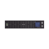 ups de 2200 va/2200 w, topología línea interactiva, entrada 220 vca tipo c20, onda senoidal pura, torre o rack de 2 ur, con 6 tomas c13 y 2 c19 de 220 vca