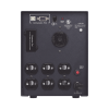 ups de 2070 va/1980 w, topología línea interactiva, entrada 120 vca nema 5 20p, onda senoidal pura, tipo mini torre, con 7 tomas nema 5 20r y 1 nema l5 20r