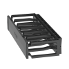 organizador de cables horizontal patchrunner™, sencillo (solo frontal), para rack de 19in, 2ur