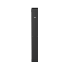 organizador vertical patchrunner™, doble (frontal y posterior), para rack abierto de 45 unidades, 10in de ancho, color negro