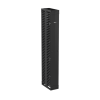 organizador vertical patchrunner™, doble (frontal y posterior), para rack abierto de 45 unidades, 10in de ancho, color negro