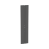 tapa final de fila, para organizador vertical pr2v patchrunner™ 2, de 45 ur, color negro