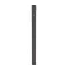 organizador vertical patchrunner™, sencillo (solo frontal), para rack abierto de 45 unidades, 6 in de ancho, color negro