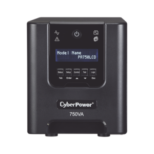 ups de 750 va/525 w, topología línea interactiva, entrada 120 vca nema 5 15p, onda senoidal pura, tipo torre, con 6 tomas nema 5 15r