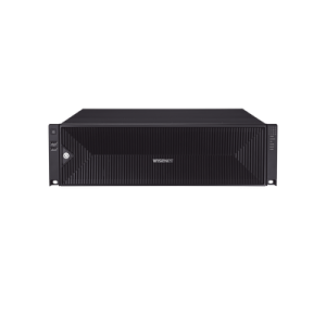 nvr 32 megapixel (8k) / 32 canales ip / soporta 8 discos duros / h.265 & wisestream / wisenet p2p / onvif / compatible con cámaras ia / salida hdmi en 4k