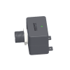 dispositivo de protección contra sobretensiones de fase dividida de 120/240 vca, recomendado para climas, motores, iluminación.