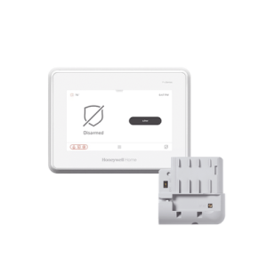 sistema de alarma con pantalla touch de 7" compatible con sensores inalambricos dsc, bosh, 2gig,iti y serie 5800 agregando el modulo protakeover