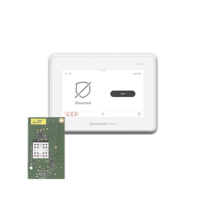 sistema de alarma con pantalla touch de 7" compatible con sensores inalambricos dsc, bosh, 2gig,iti y serie 5800 agregando el modulo protakeover