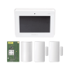 kit de panel de alarma proa7m con sensor de movimiento y 2 contactos magnéticos