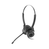 audífonos usb de diadema estÉreo con audio hd / micrófono con cancelación de ruido / calidad para uso en oficina