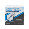 cable para audio profesional calibre 18 en 2 hilos 100% cobre, blindado perfecto para bocinas y micrófonos, bobina de 152 m