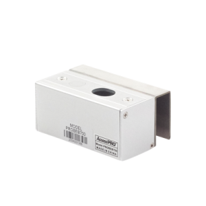 contrachapa para puerta de vidrio utilizada con cerraduras de perno proeb700a y proeb700c