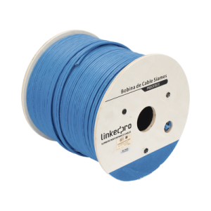 bobina de cable siamés cat6 utp 100% cobre + 2 cables gruesos (18 awg) para alimentar cámaras más lejos / 152m / instalación en exterior / uso industrial para climas extremos