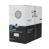 bobina de cable u/utp cat6a de 305 mts, color azul, cmr, soporta 10g baset para transmisión de frecuencias de hasta 500mhz, ul
