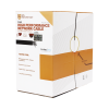 bobina de cable de 152.5 metros cat6+ calibre 23 alto desempeÑo, super flexible, ul, color azúl, para aplicaciones de video vigilancia, hd, y redes de datos. uso interior.
