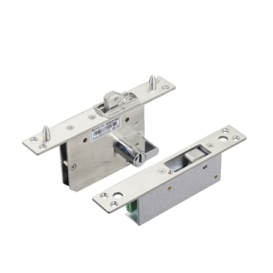 cerradura eléctrica para puertas corredizas tipo gancho / apertura con llave ambos lados / abierto en caso de falla/ ip65