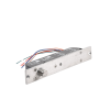 cerradura de perno 2000 kg de sujeci贸n / cerrada en caso de falla (fail secure) /temporizador y sensor de puerta