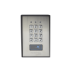 teclado exterior/interior antivandálico, 3 relevadores, salida wiegand, 1200 usuarios, lector de proximidad