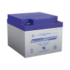 batería 12v, 26ah, para respaldo, tecnologías agm/vrla, 5 años vida Útil, terminales f2, reconocida ul