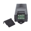 fuente de alimentación de 4 salidas de 11 15 vcc / 5 amper / voltaje de entrada 110 240 vac / fusible termico ptc integrado para protección / salida de voltaje inteligente hasta 3 amper por salida