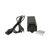 fuente de alimentación de 4 salidas de 11 15 vcc / 5 amper / voltaje de entrada 110 240 vac / fusible termico ptc integrado para protección / salida de voltaje inteligente hasta 3 amper por salida
