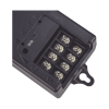 fuente de alimentación de 12 vcc @ 5a / 4 cámaras / filtro de ruido especial para camaras 4k / fusible reseteable inter construido ptc / protección contra sobre tensiones y contra cortocircuito / recomendado para cámaras 4k.