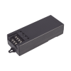 fuente de alimentación de 12 vcc @ 5a / 4 cámaras / filtro de ruido especial para camaras 4k / fusible reseteable inter construido ptc / protección contra sobre tensiones y contra cortocircuito / recomendado para cámaras 4k.