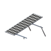montaje para panel solar, riel 2200mm para módulos con espesor de 35mm o 40mm, velocidad de viento max. 136km/h