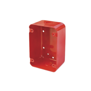caja 2" x 4" para montaje de estaciones de jalón análogas y convencionales