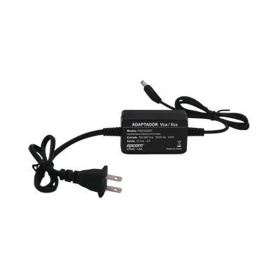adaptador 12 vcc / 2 amp / con terminales de extensión / distancias de cable hacia vca 50 cm / distancia de cable hacia dispositivo de 50 cm adaptador 12 vcc / 2 amp / con terminales de extensión / distancias de cable hacia vca 50 cm / distancia de cable hacia dispositivo de 50 cm