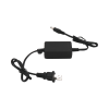 adaptador 12 vcc / 2 amp / con terminales de extensión / distancias de cable hacia vca 50 cm / distancia de cable hacia dispositivo de 50 cm