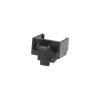 kit de 10 dispositivos para bloquear puertos jack rj45, color negro, incluye llave de extracción