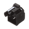 kit de 10 dispositivos recubiertos para impedir desconexión de plug rj45, color negro, incluye herramienta para instalar/retirar