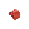 kit de 10 dispositivos para impedir desconexión de plug rj45, color rojo, incluye herramienta para instalar/retirar
