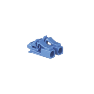 kit de 10 dispositivos para bloquear puertos de fibra Óptica lc duplex, color azul, incluye llave de extracción