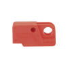 dispositivo de bloqueo loto para interruptores eléctricos de palanca, de 15.2 x 22.3 mm, color rojo