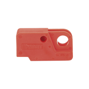 dispositivo de bloqueo loto para interruptores eléctricos de palanca, de 15.2 x 22.3 mm, color rojo