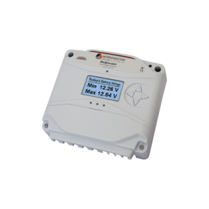 controlador de carga solar prostar mppt 25 a. con pantalla.