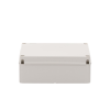 gabinete de plástico ip55 (190 x 240 x 95 mm). protección emi. para instalaciones comerciales, residenciales e industriales. incluye tornillería para su tapa.