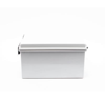 gabinete de plástico abs, uso en intemperie ip66 (300 x 300 x 180 mm) cierre por broche inoxidable y permite cerrado con candado y llave (perno 5mm) no incluido gabinete de plástico abs, uso en intemperie ip66 (300 x 300 x 180 mm) cierre por broche inoxidable y permite cerrado con candado y llave (perno 5mm) no incluido