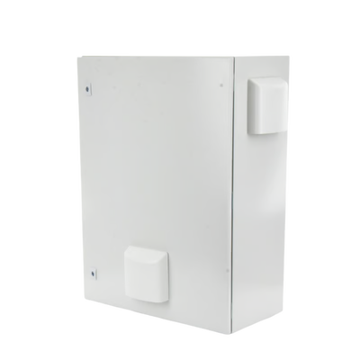 gabinete ventilado de acero ip55 uso en exterior (400 x 600 x 250 mm) con placa trasera interior metálica y compuerta inferior atornillable. incluye ventilador, ventilas, filtros, chapas y llave t. gabinete ventilado de acero ip55 uso en exterior (400 x 600 x 250 mm) con placa trasera interior metálica y compuerta inferior atornillable. incluye ventilador, ventilas, filtros, chapas y llave t.