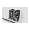 gabinete ventilado de acero ip55 uso en exterior (500 x 700 x 250 mm) con placa trasera interior metálica y compuerta inferior atornillable. incluye ventilador, ventilas, filtros, chapas y llave t.