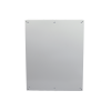 gabinete de acero ip66 uso en intemperie (800 x 1000 x 300 mm) con placa trasera interior metálica y compuerta inferior atornillable (incluye chapas y llaves t).