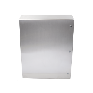 gabinete de acero inoxidable ip66 uso en intemperie (800 x 1000 x 300 mm) con placa interna galvanizada.