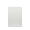 gabinete de acero ip66 uso en intemperie (800 x 1200 x 400 mm) con placa trasera interior metálica y compuerta inferior atornillable (incluye chapa y llave).