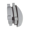 ventila de 60 mm para respiración de gabinetes sellados tipo nema/ip. compatible con ventilador de 60 mm.